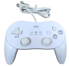 Controle com fio original Nintendo Wii branco clássico PRO RVL-005 (02) comprar usado  Enviando para Brazil