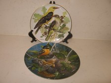Bird plates oriole for sale  WELLINGBOROUGH