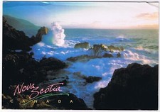 Cartão postal da Nova Escócia Canada's Ocean Playground 4 3/4" x 6 3/4" comprar usado  Enviando para Brazil