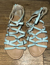 Women blue gladiator for sale  LONDON