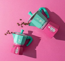 Cafeteira espresso Netflix Squid Game X Bialetti Moka Express 3 xícaras, 6 xícaras comprar usado  Enviando para Brazil