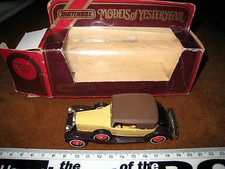 1984 matchbox 1930 for sale  UK