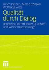 Qualität durch dialog gebraucht kaufen  Stuttgart