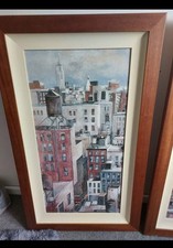 Vintage pair framed for sale  BANBURY