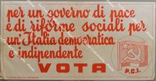 Manifesto politico del usato  Pistoia