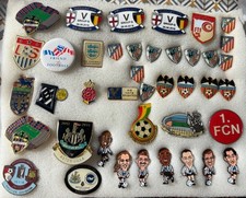 Football badges assorted for sale  BEDLINGTON