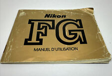 Nikon manuel utilisation d'occasion  Paris XV