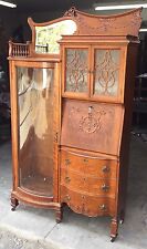 Victorian oak desk for sale  Hyde Park