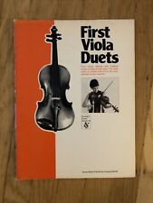 First Viola Duets Amsco Folk Songs Dances Classical VG SHEET MUSIC comprar usado  Enviando para Brazil
