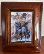 Wood framed picture for sale  Fort Worth