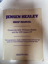 Shop manual jensen d'occasion  La Clayette