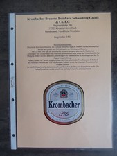 Bieretiketten nrw kreutztal gebraucht kaufen  Coesfeld
