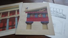 1858.temple jupiter.egine grec d'occasion  Saint-Brieuc