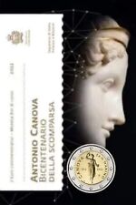 2 Euro Sondermünze San Marino 2022"200. Todestag von Antonio Canova" comprar usado  Enviando para Brazil
