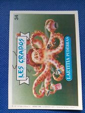 Les Crados / Carte numéro 34 / French Garbage Pail Kids. comprar usado  Enviando para Brazil