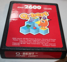 Q-Bert (Parker Brothers 1981) Atari VCS 2600 (Modul) classic 8-bit game red, usado comprar usado  Enviando para Brazil