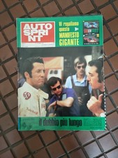 Autosprint 1970 rivista usato  Italia