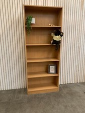 Bookcase. tall beech for sale  WETHERBY