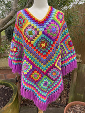 Handmade crochet multicoloured for sale  MONMOUTH