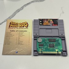 *LEIA* Super Mario RPG: Legend of the Seven Stars com Manual (SNES, 1996) TESTADO comprar usado *LEIA* Super Mario RPG: Legend of the Seven Stars com Manual (SNES, 1996) TESTADO comprar usado  Enviando para Brazil