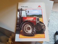 Massey Ferguson seria 6100 (modele 6180 6150 itp.) Broszura sprzedaży ciągników 1995 na sprzedaż  Wysyłka do Poland