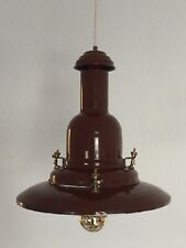 Vintage emaillie lampe gebraucht kaufen  Haar