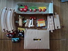 Wooden train set for sale  HULL