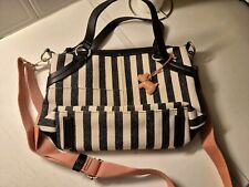 Radley striped handbag for sale  NORTHAMPTON