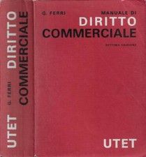 Manuale diritto commerciale. usato  Italia