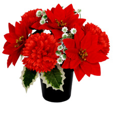 Christmas red poinsettia for sale  WIGAN