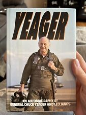 Libro YEAGER firmado por tema piloto de pruebas Ace Chuck Yeager segunda mano  Embacar hacia Mexico
