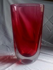 Seguso Vetri d'Arte, Flavio Poli, Vaso in Vetro di Murano Sommerso, Anni '50 comprar usado  Enviando para Brazil