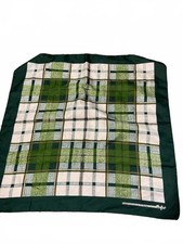 Usado, Cachecol xadrez verde elegante da National Trust 26”x27” comprar usado  Enviando para Brazil