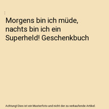 Morgens müde nachts gebraucht kaufen  Trebbin