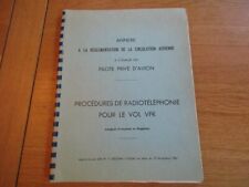 Aviation procedures radiotelep d'occasion  Einville-au-Jard