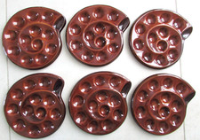 Ensemble assiettes escargots d'occasion  Argenton-sur-Creuse