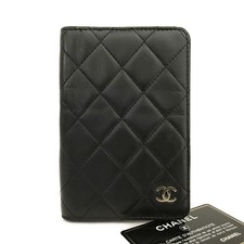 Capa para notebook CHANEL CC logotipo acolchoado couro matelassê agenda/2BG2601 comprar usado  Enviando para Brazil