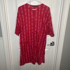 Vestido Gudrun Sjoden Abstrato Tubular Arte Artística para Usar Lagenlook Vermelho e Rosa P comprar usado  Enviando para Brazil