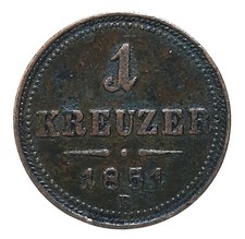 Austria 1 kreuzer usato  Aosta