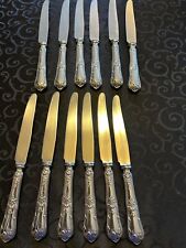 Couteaux métal argenté d'occasion  Quincy-Voisins