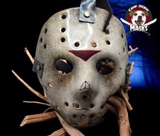 Máscara de hóquei Jason pintada à mão sexta-feira 13 parte 7 (VII) "Filme preciso" comprar usado  Enviando para Brazil