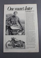 Norton three vintage for sale  ASHBOURNE