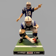 Usado, Peyton Manning & Jeff Saturday NFL McFarlane Figure Indianapolis Colts RARE ITEM comprar usado  Enviando para Brazil