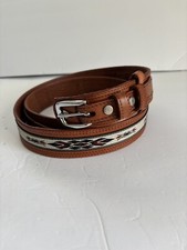 Aztec leather belt for sale  Port Charlotte