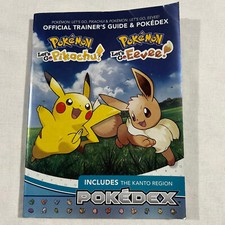 Pokemon Official Trainer's Guide & Pokedex 2018 Book Lets Go Pikachu & Eevee comprar usado  Enviando para Brazil