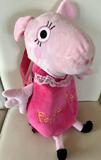 Mochila de pelúcia rosa PEPPA PIG super fofa muito boa qualidade comprar usado  Enviando para Brazil