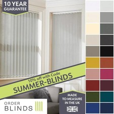 Dim vertical blinds for sale  NOTTINGHAM