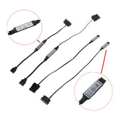 Adaptador conversor fonte de alimentação 5V 3Pin 12V 4Pin Molex SATA placa-mãe RGB ARGB, usado comprar usado  Enviando para Brazil