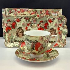 Christmas cup saucer for sale  CONSETT