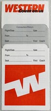 Western airlines ticket for sale  Palm Springs